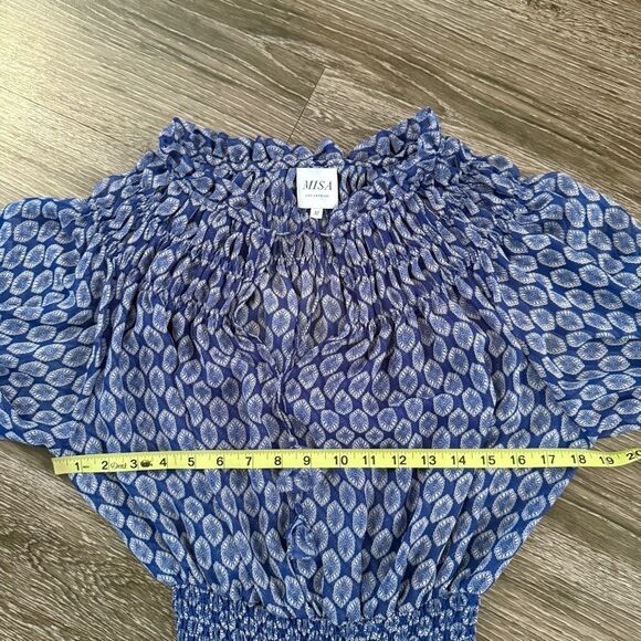 Misa Almaha Dress in Majorelle Lapis Tile - Picture 6 of 9